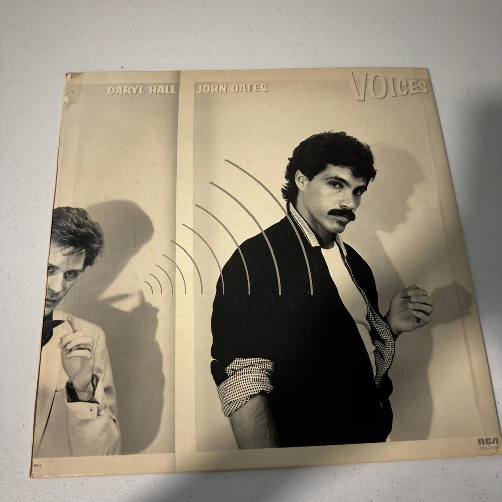 HALL & OATES VOICES LP MASTERDISK RL ORIGINAL 1980 FIRST PRESS VG++